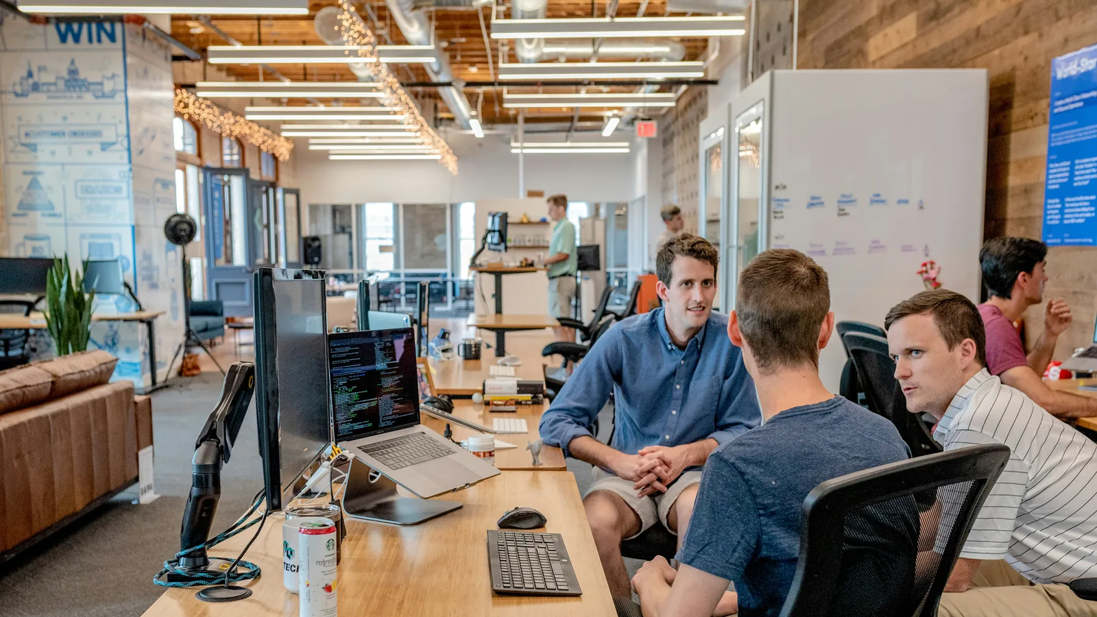 Team at a growing technology SME eligible for the NRC IRAP Program.